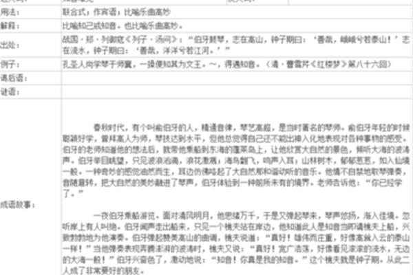 形容友情的成语