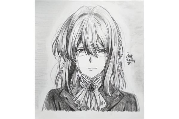 素描人物动漫