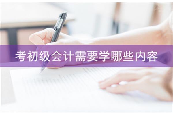 初级会计学习