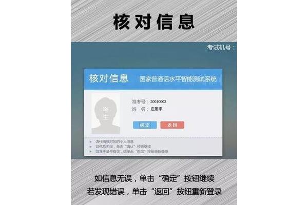 普通话测试流程