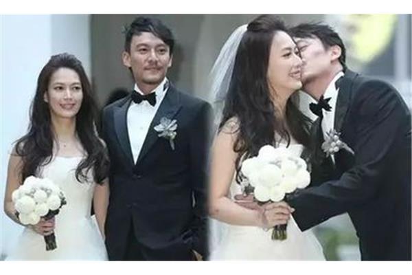 梁在中的婚礼现场