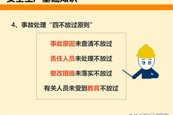 四不放过原则