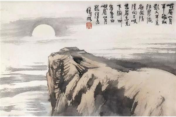 峨眉山月歌古诗