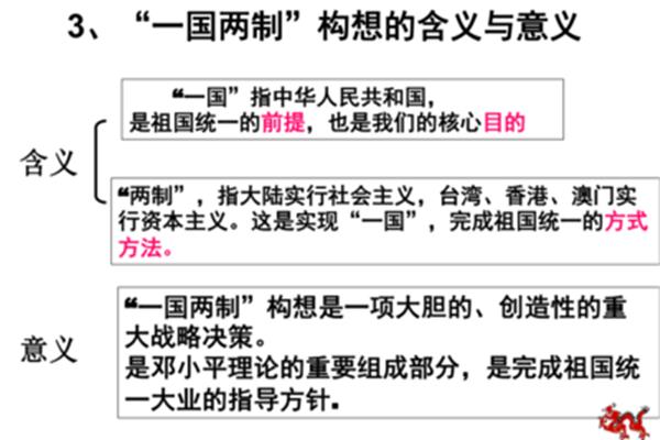 一国两制前提