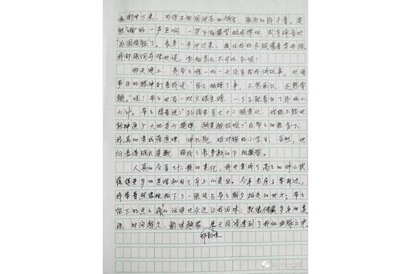 叙事作文300字