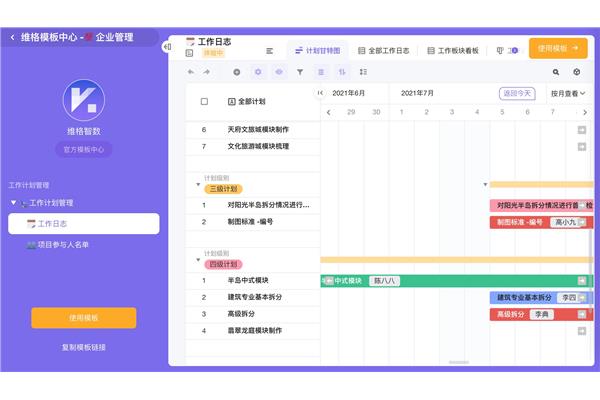 工作计划软件
