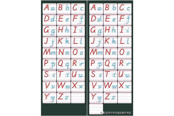 二十四个字母表
