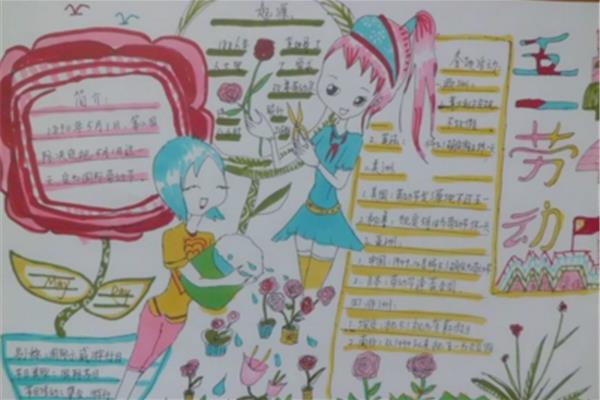 51劳动节手抄报
