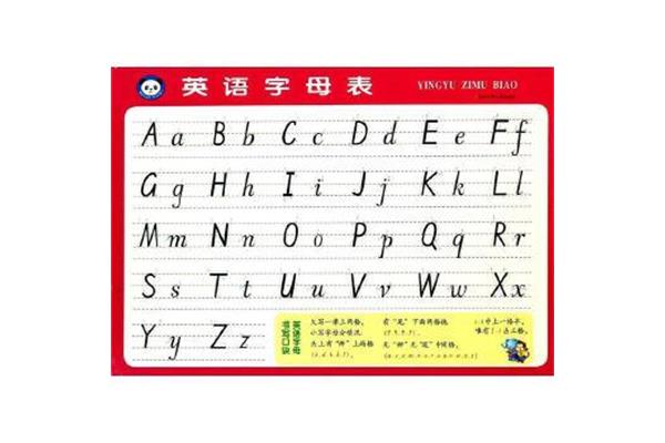 二十四个字母表