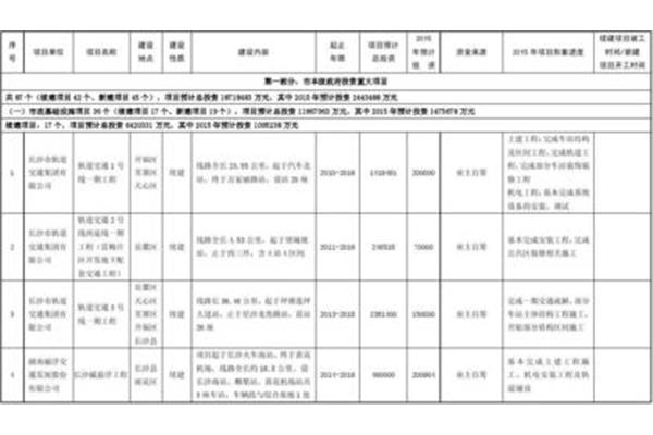 项目投资计划