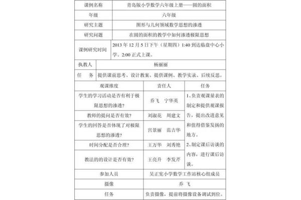 小学数学研修计划
