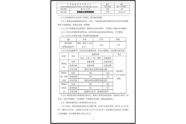 出差补助标准