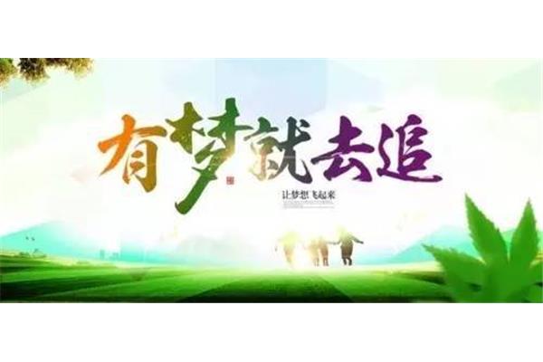 有梦就去追