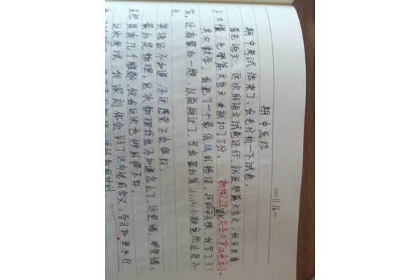 考试反思20字
