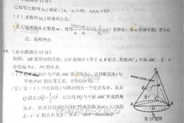 湖北高考数学