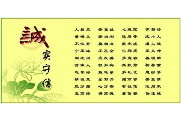 诚实的名言