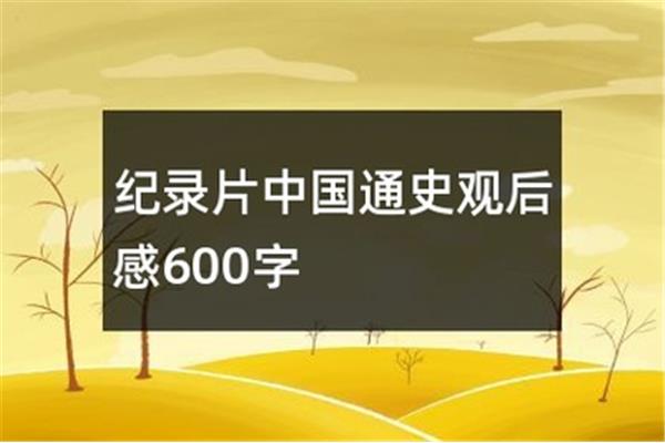 我从汉朝来观后感