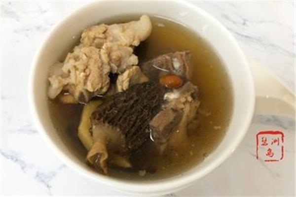 羊肚菌汤的做法