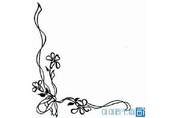 简单边框简笔画