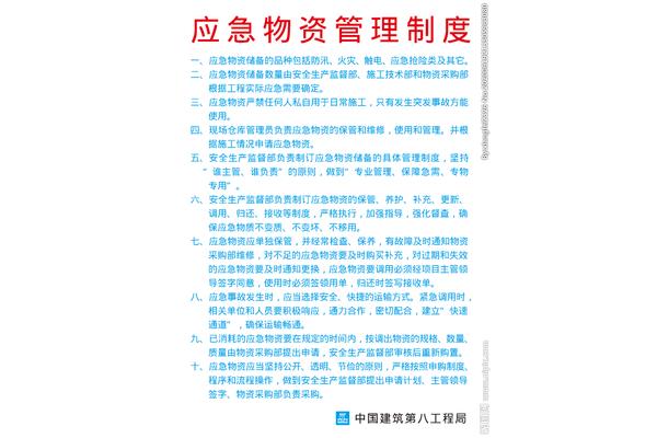 应急管理制度