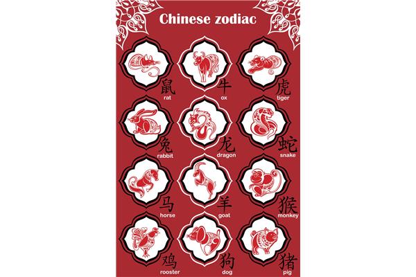 12生肖英语单词