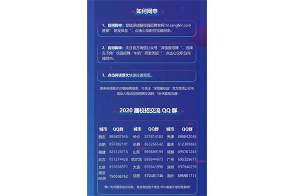 深信服招聘