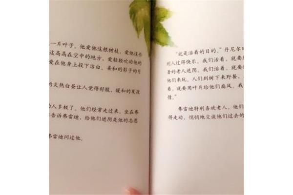 一片叶子落下来