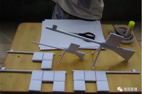 纸枪的做法