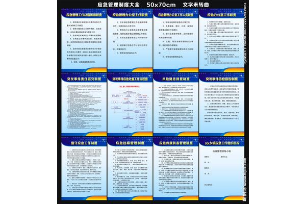 应急管理制度