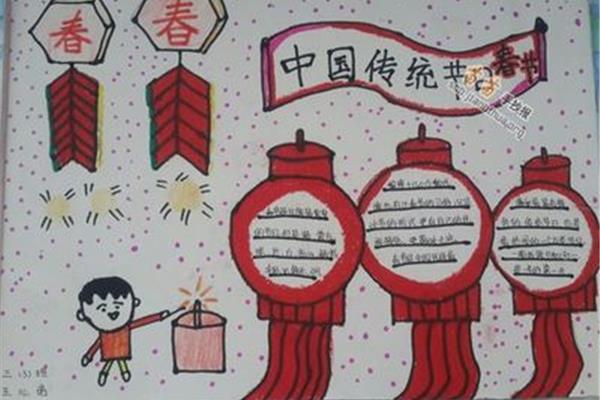 中国节日手抄报
