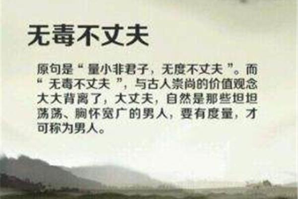 无度不丈夫