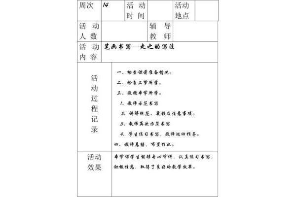 社团活动内容