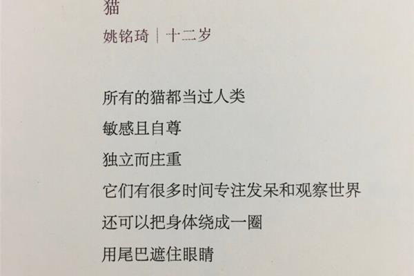 孩子们的诗