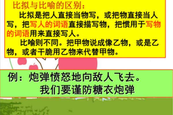比拟的作用