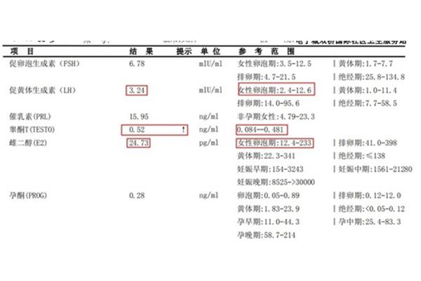 黄体生成素低