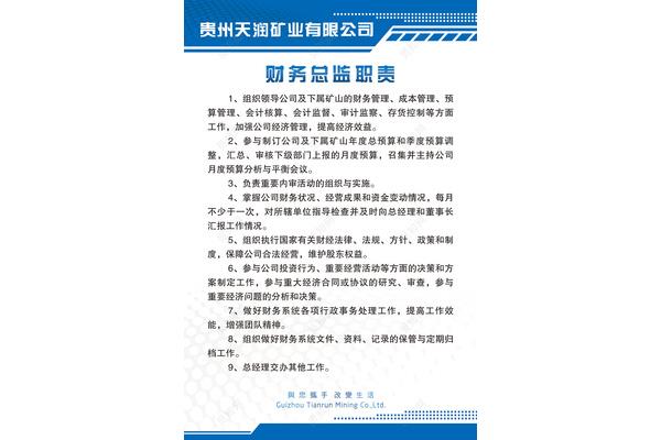 财务总监工作内容