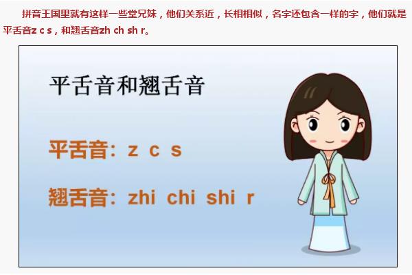 翘舌音有哪些字母