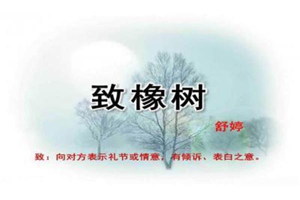 致橡树的作者