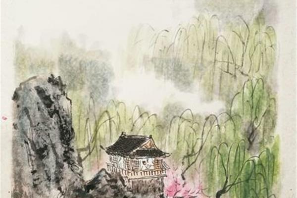 春日古诗配画
