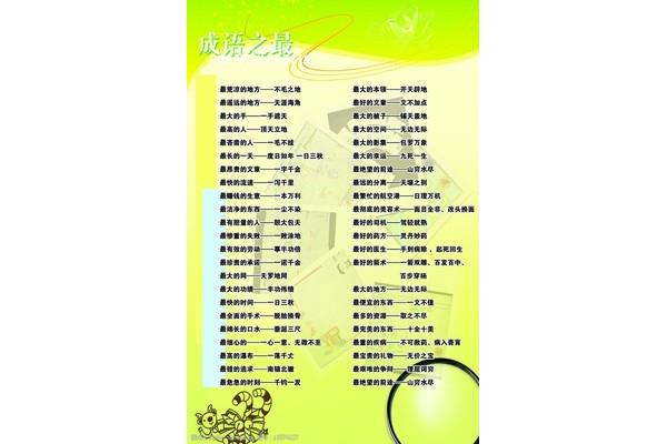 身体的成语