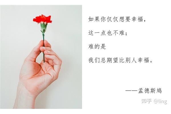 关于幸福的名言