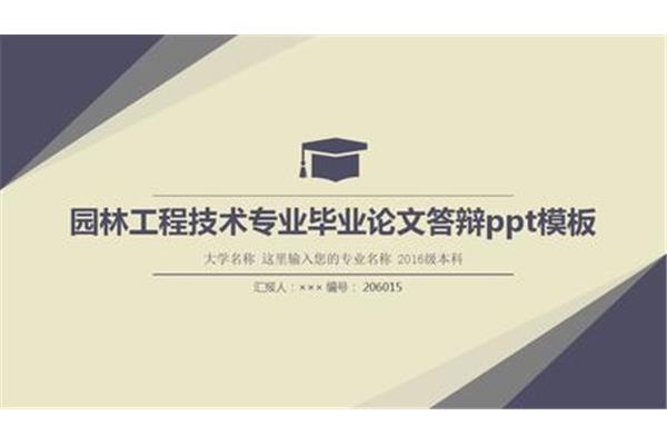 本科毕业答辩