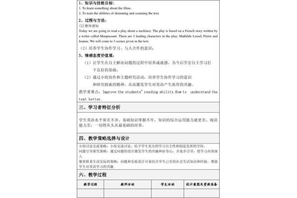 高中英语教学反思