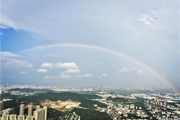 彩虹是什么样子的