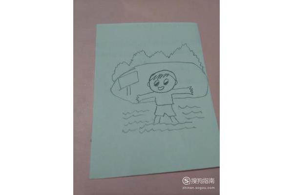 防溺水怎么画
