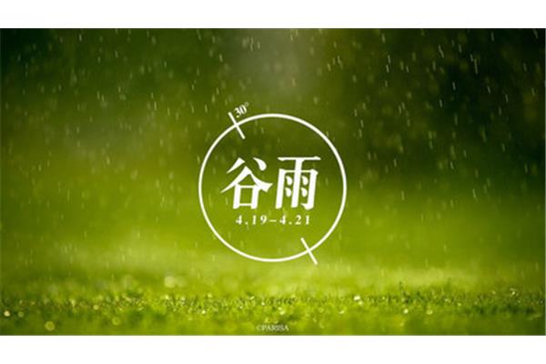 谷雨是什么时候
