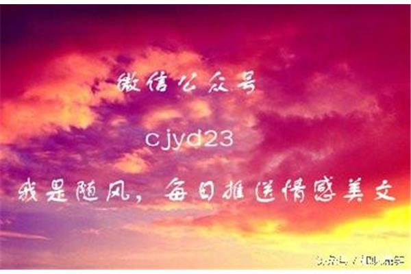 我一直在等