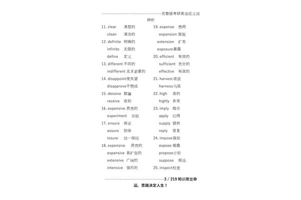 清洁近义词