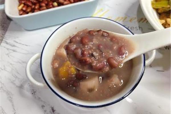 小米红豆粥的功效