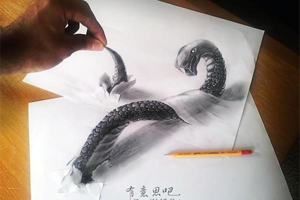 立体画图片